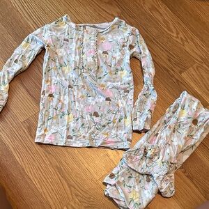 Magnetic Me Pink Floral Kids Pajama Set